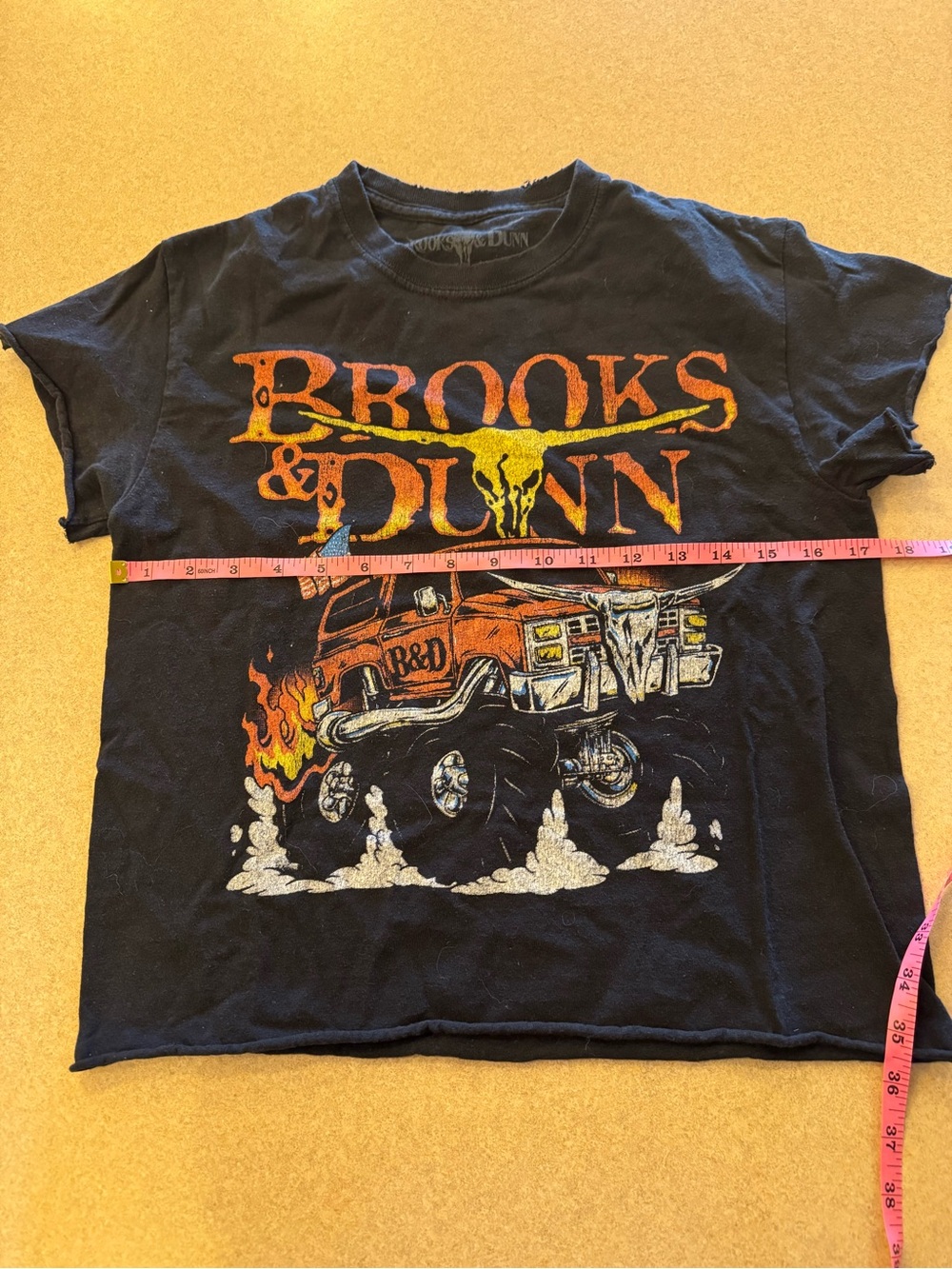 Brooks & Dunn Black Graphic Tee - Women’s Short Sleeve - Picture 3 of 4